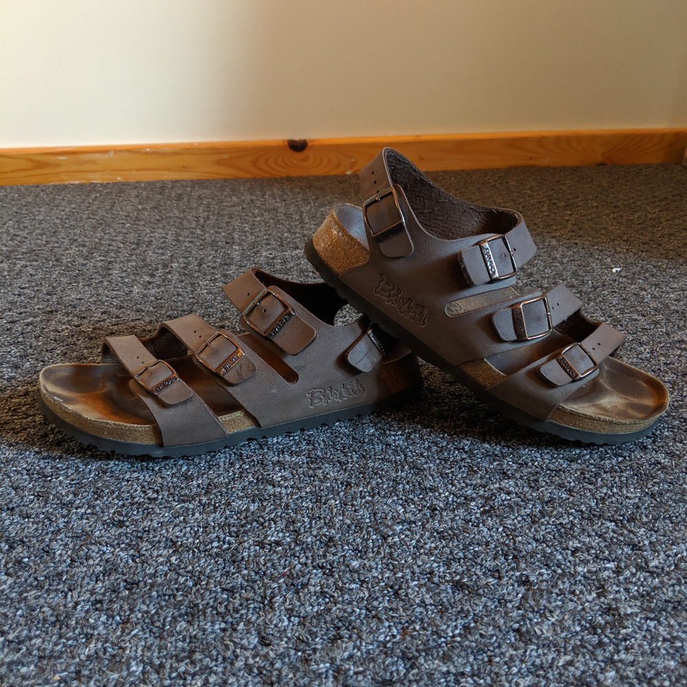 Birkenstocks Birki’s 3 Buckle Strap- 38